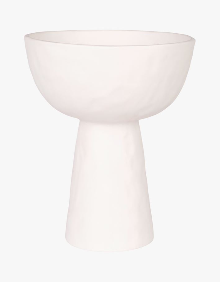 Dekorvase hvit - 29x29x35,5 cm hvit - 1