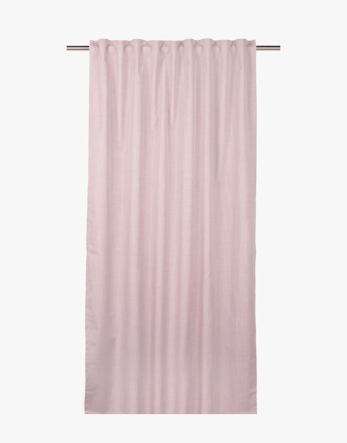 Lystett gardin rosa - 135x300 cm rosa - 1