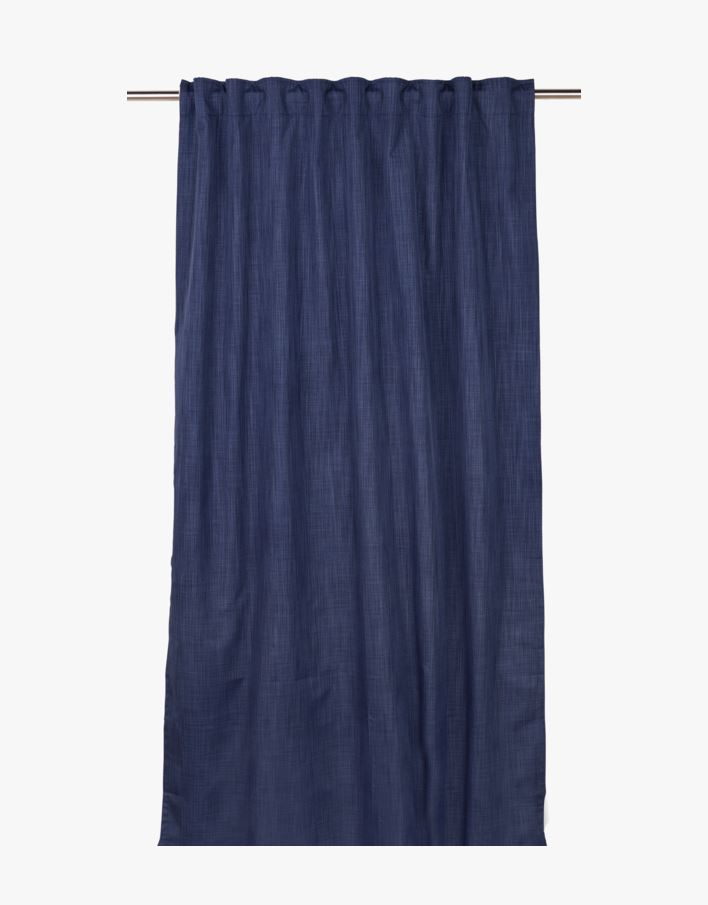 Lystett gardin marineblå - 135x240cm 7cm marineblå - 1