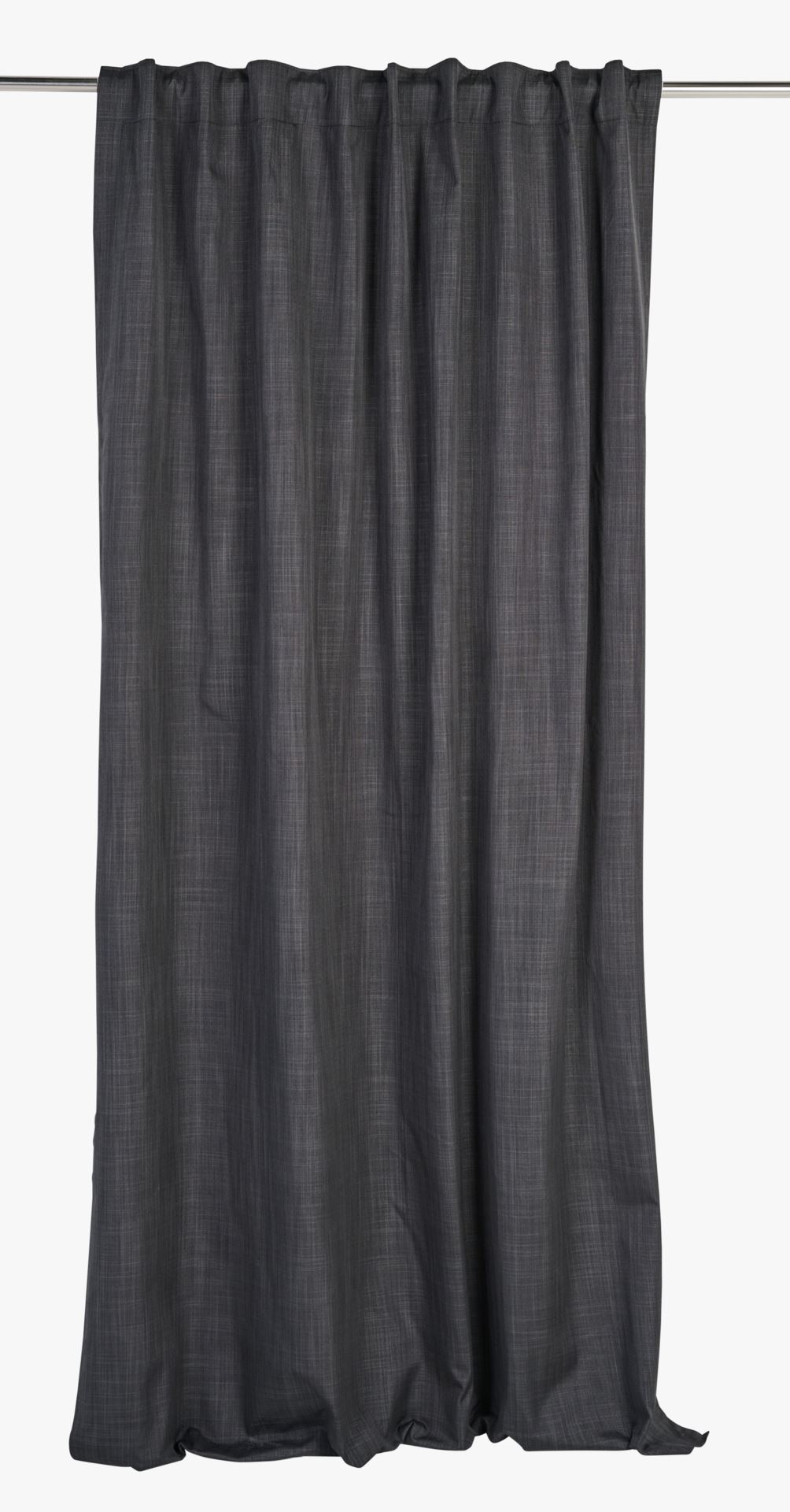 Lystett gardin svart - 135x240cm 7cm svart - 1