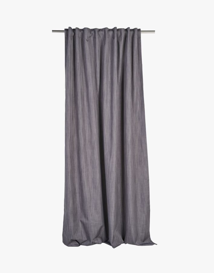 Lystett gardin mørk grå - 135x160 cm mørk grå - 1