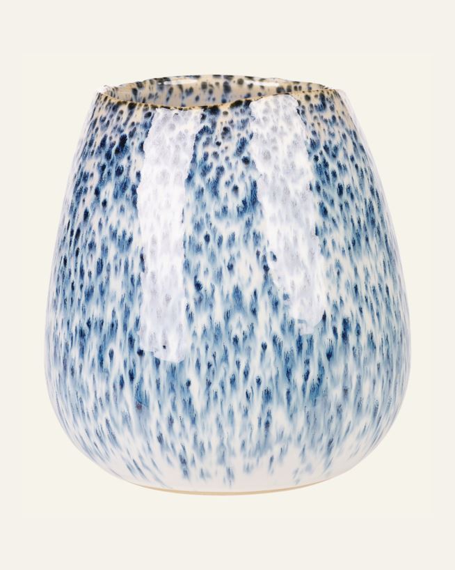 Vase multi blå - 16x16x17,5 cm multi blå - 1