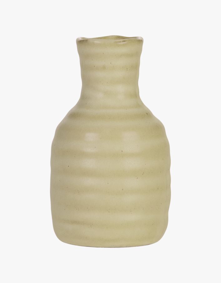 Vase gul - 8,5x8,5x15 cm gul - 1
