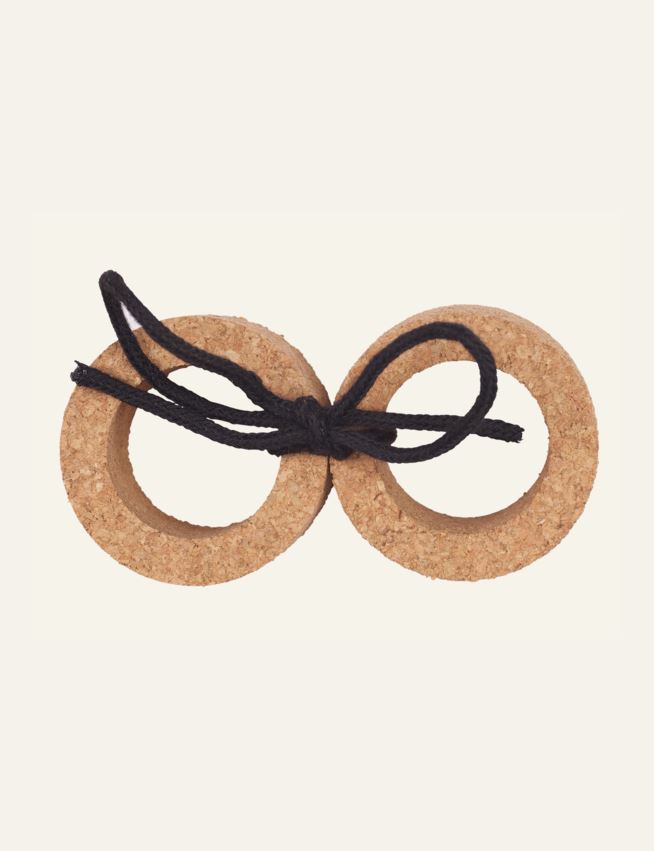 2 pk serviettringer natur - 2