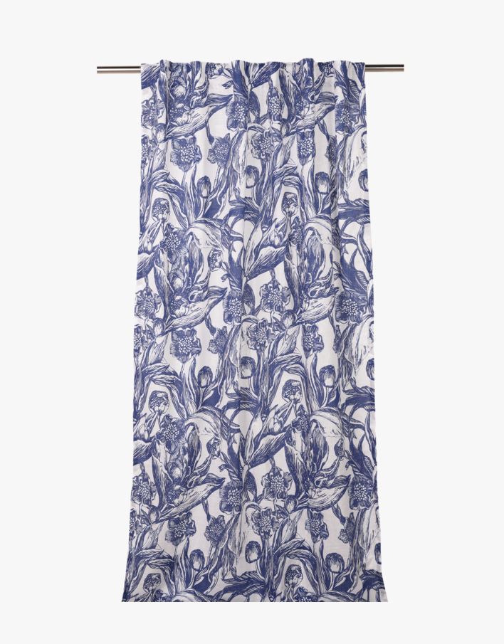 Gardin blå - 120x220 cm blå - 1