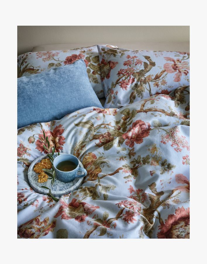 Sateng sengesett himmelblå - 140x200 cm himmelblå - 1