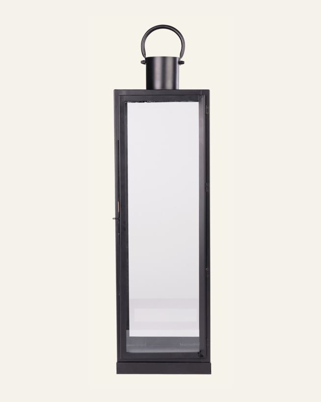 Lykt svart - 20x20x58 cm svart - 1