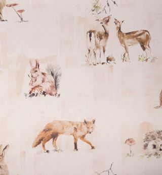 Little Roomies Forest Friends Tapet Multi 1,8 m x 2,65 m