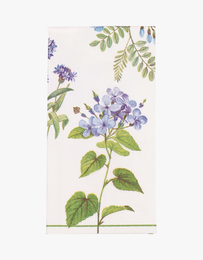 Garden papirlommetørkle blå  - 21x21 cm blå - 1