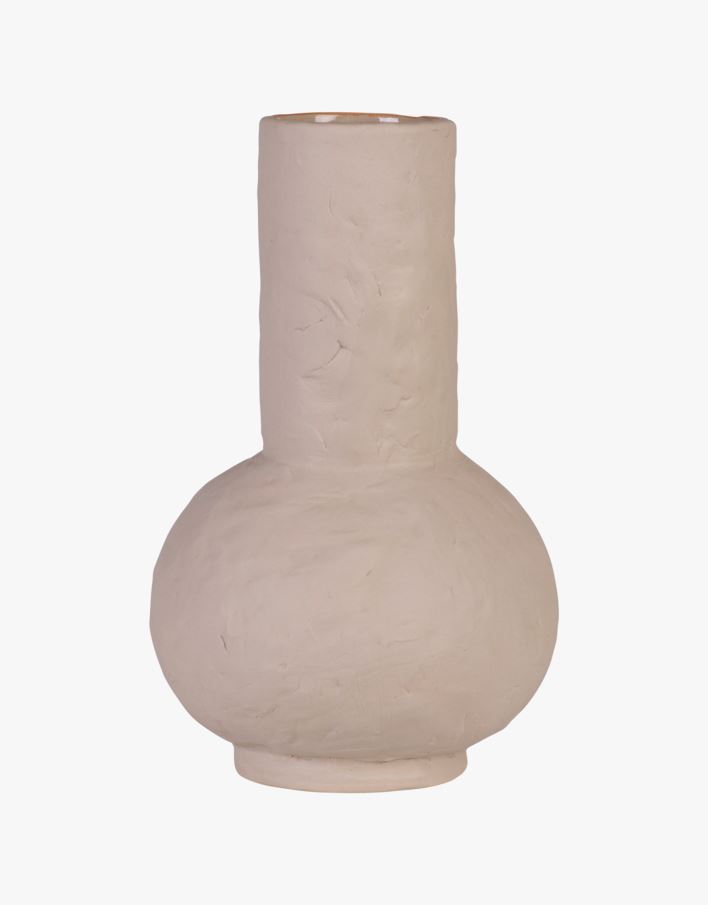 Vase offwhite - 15x15x24,5 cm offwhite - 1