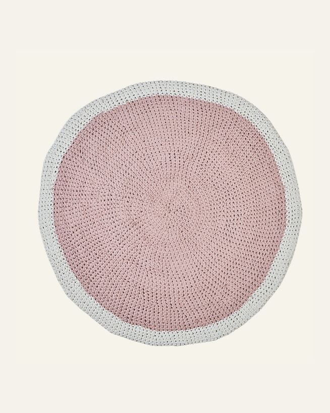 Teppe rosa - ø100 cm rosa - 1