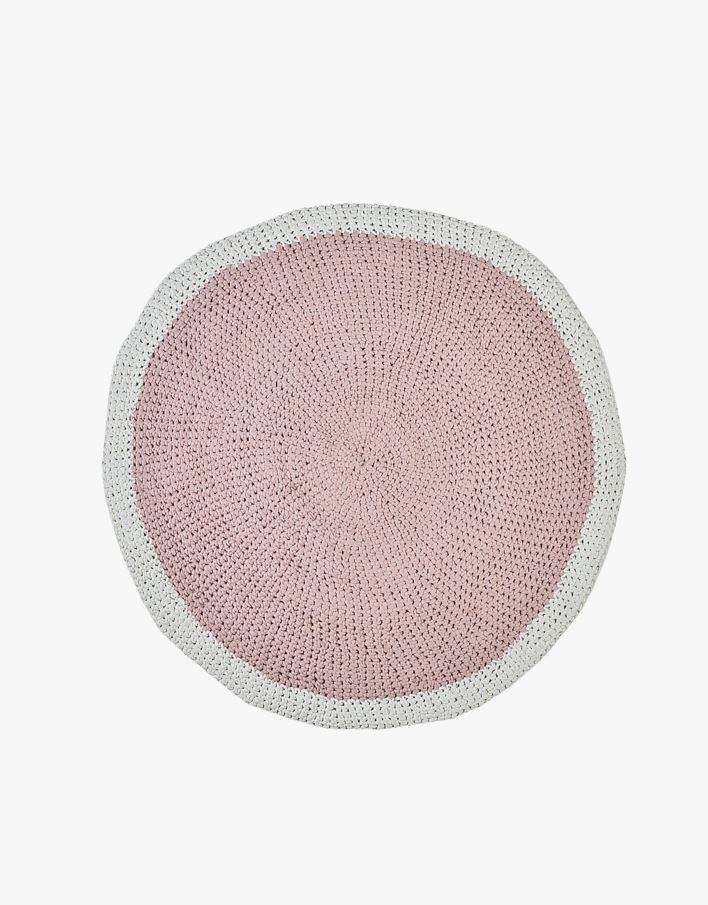 Teppe rosa - ø 100 cm rosa - 1