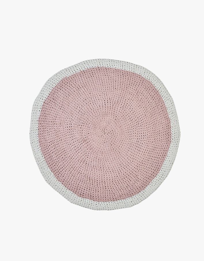 Teppe rosa - ø100 cm rosa - 1
