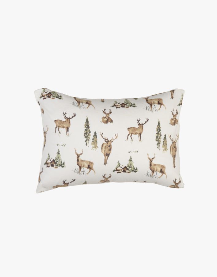 Flanell putevar multi brun - 50x70 cm multi brun - 1