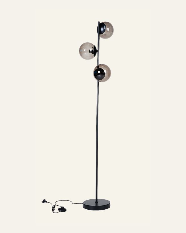 Gulvlampe svart - 23x154 cm svart - 1