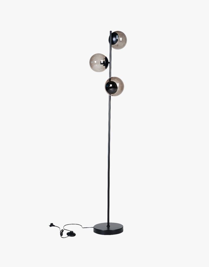 Gulvlampe svart - 23x154 cm svart - 1