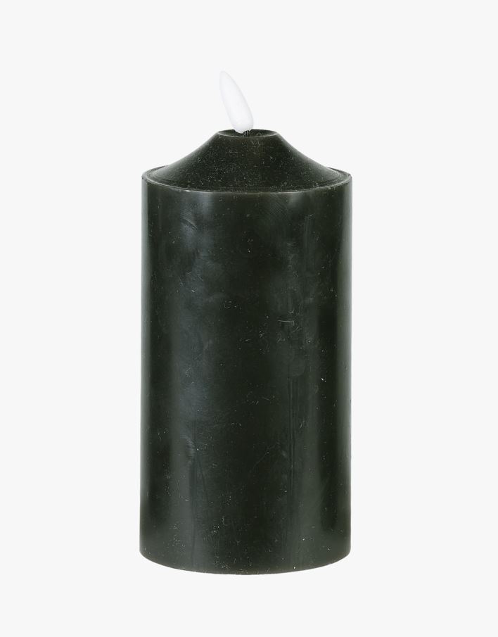 Led kubbelys svart - 7,5x7,5x15 cm svart - 1