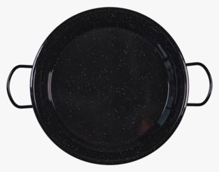 Local Chef Enamel Stor Panne Svart ø30