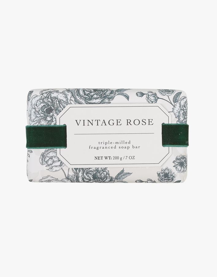 Vintage Rose blokksåpe                      grønn  - 200 g grønn - 1