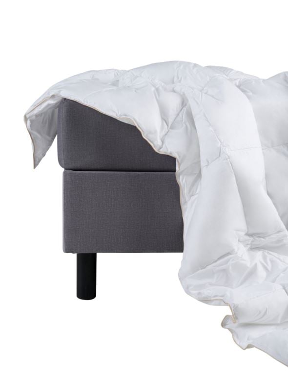 Varm fiberdyne hvit - 4