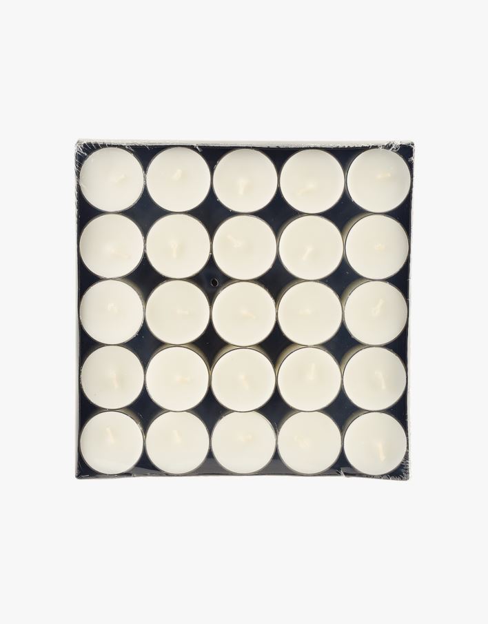 Telys hvit - ø4cm hvit - 1