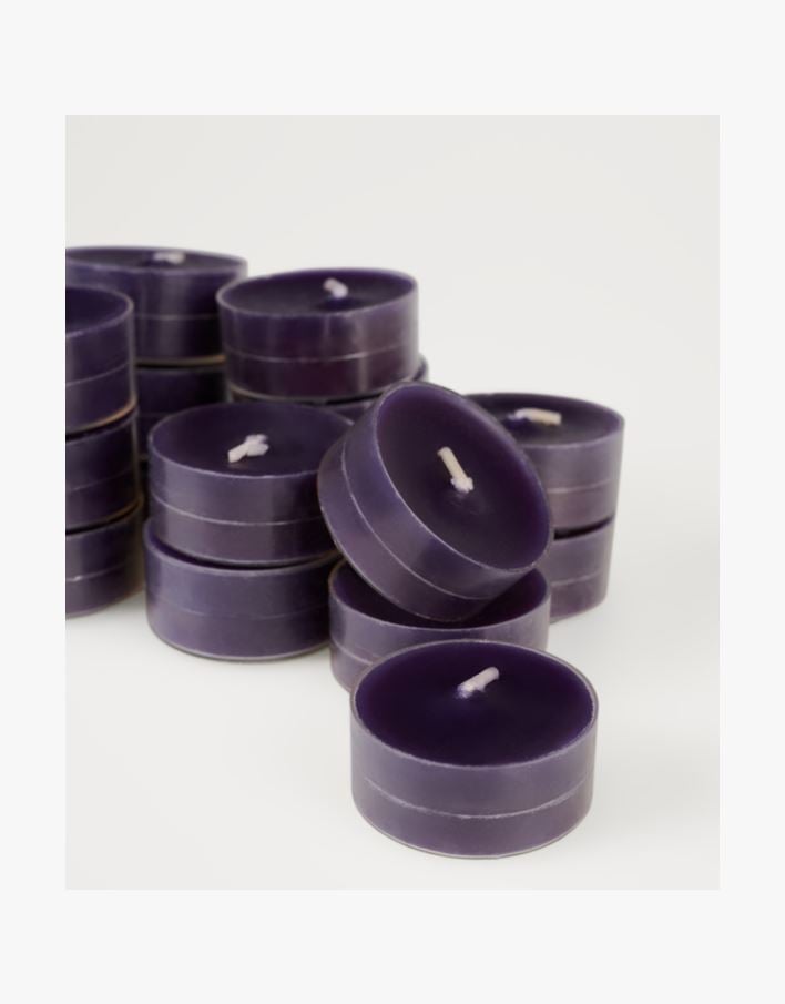 Telys lilla - 4 cm lilla - 1