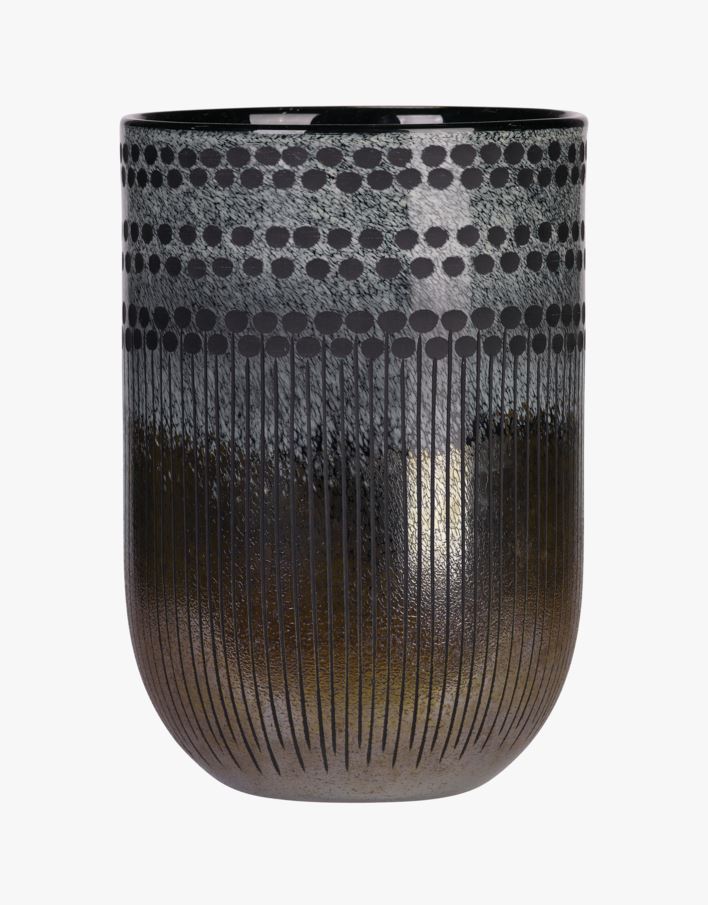 Vase multi blå - 24,5x36 cm multi blå - 1