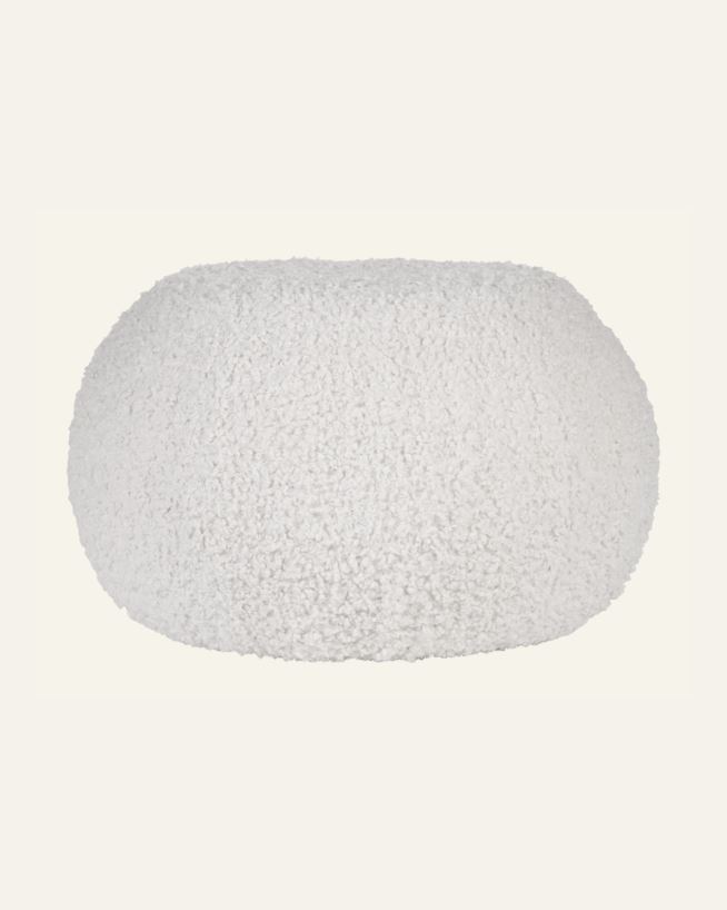 Puff hvit - 30 cm ø49 hvit - 1