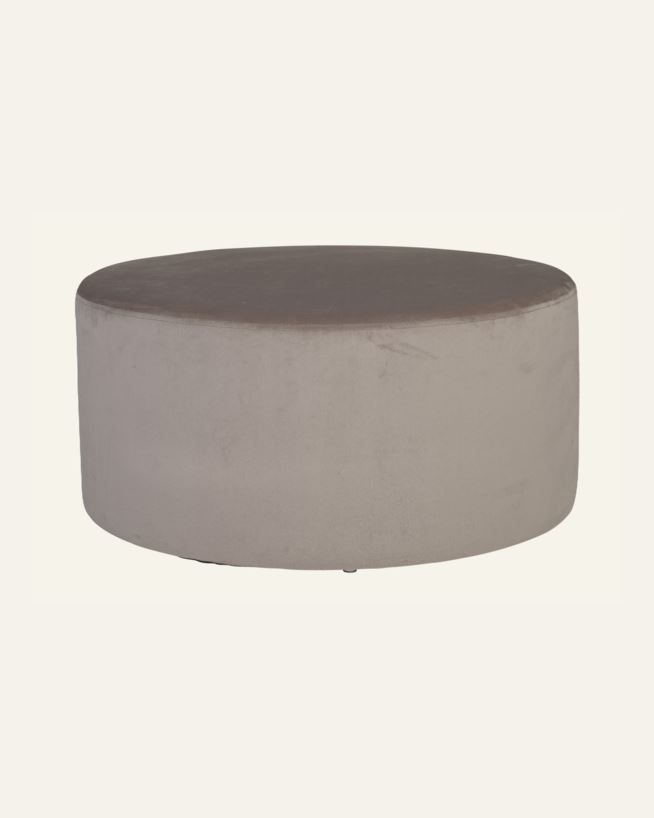 Puff mørk sand - 39 cm ø82 mørk sand - 1