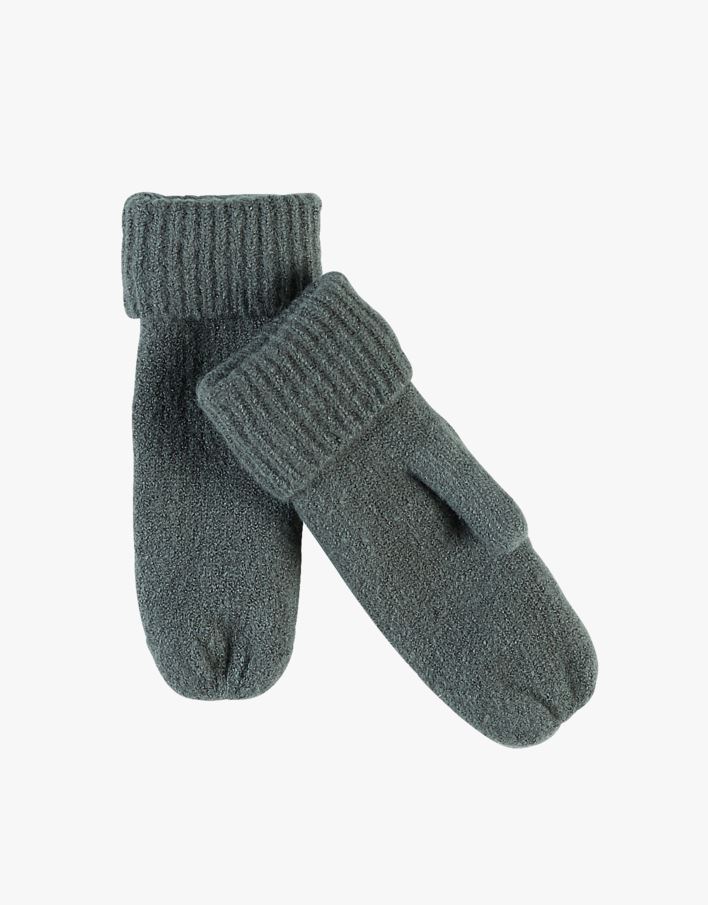 Strikkevotter olivengrønn - one size olivengrønn - 1