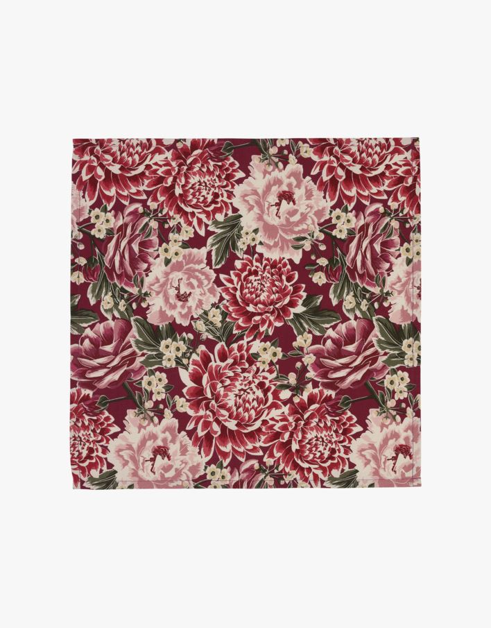 2pk tøyserviett mørk rød - 45x45 cm mørk rød - 1