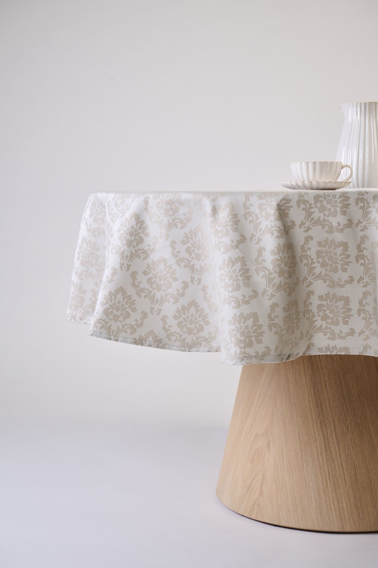 Belagt duk beige - 4