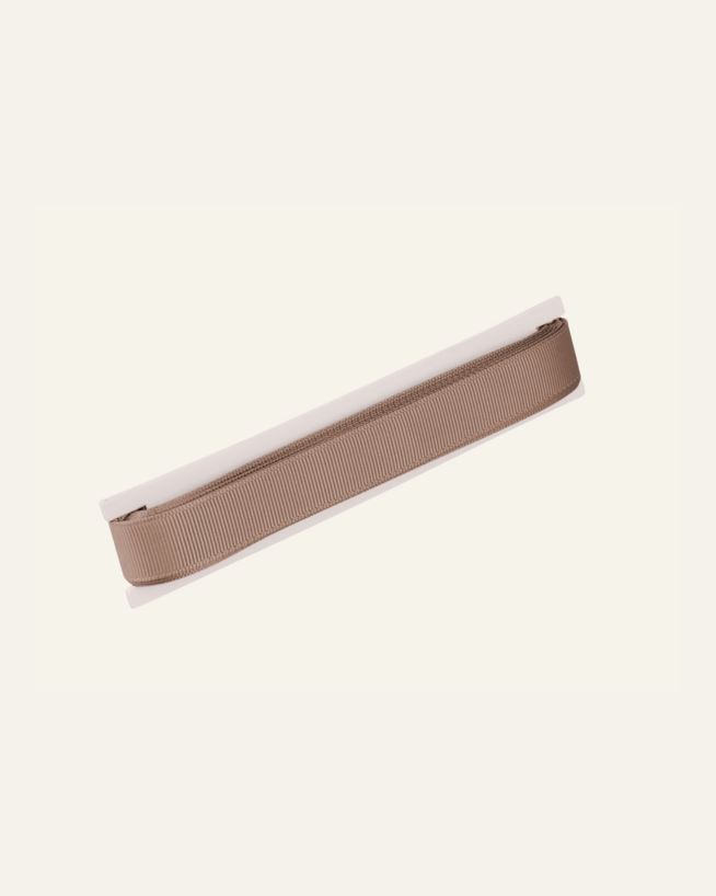 Bånd taupe - 1,6cm x 7m taupe - 1