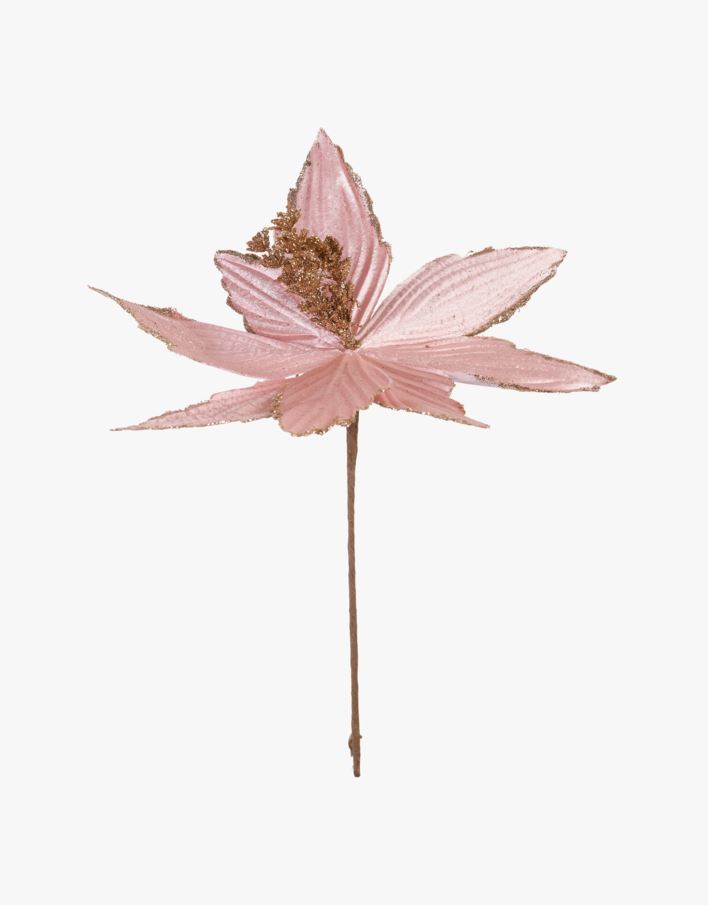 Victoria juletrepynt lys rosa  - 18x18x35 cm lys rosa - 1