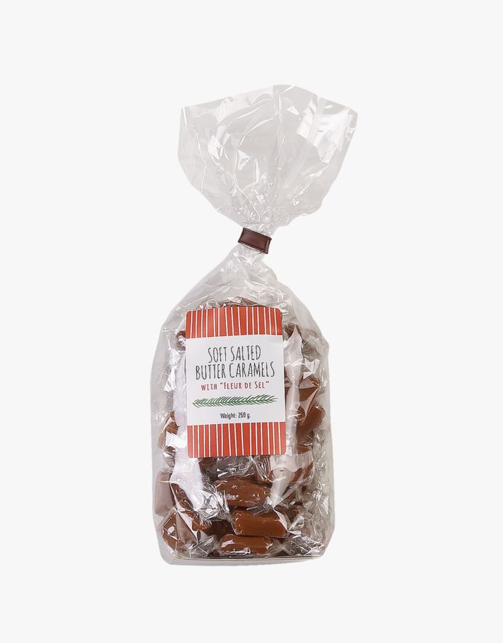 Fløtekaramell brun - 250 g brun - 1