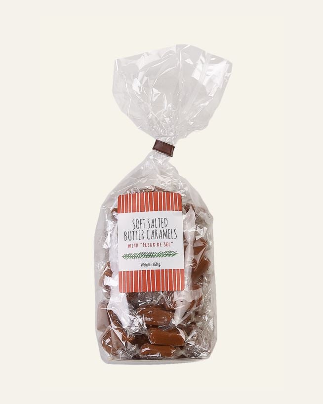 Fløtekaramell brun - 250 g brun - 1