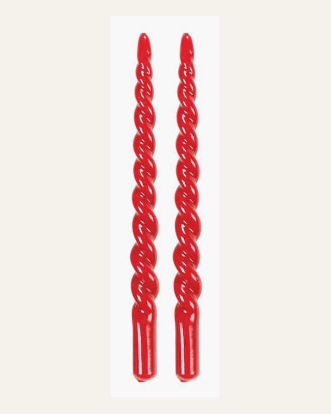 Stakelys rød - 2x29 cm rød - 1