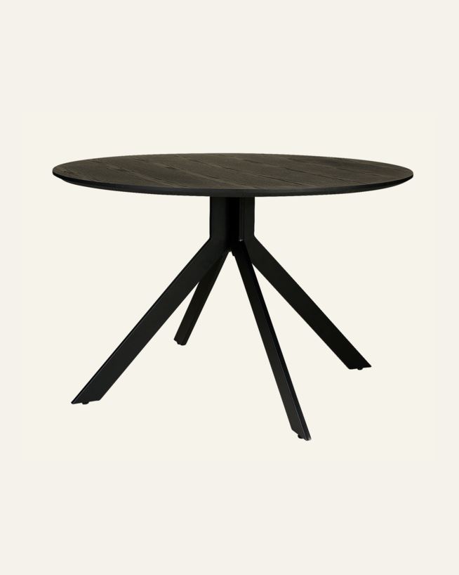 Bord svart - 75 cm ø 120 svart - 1