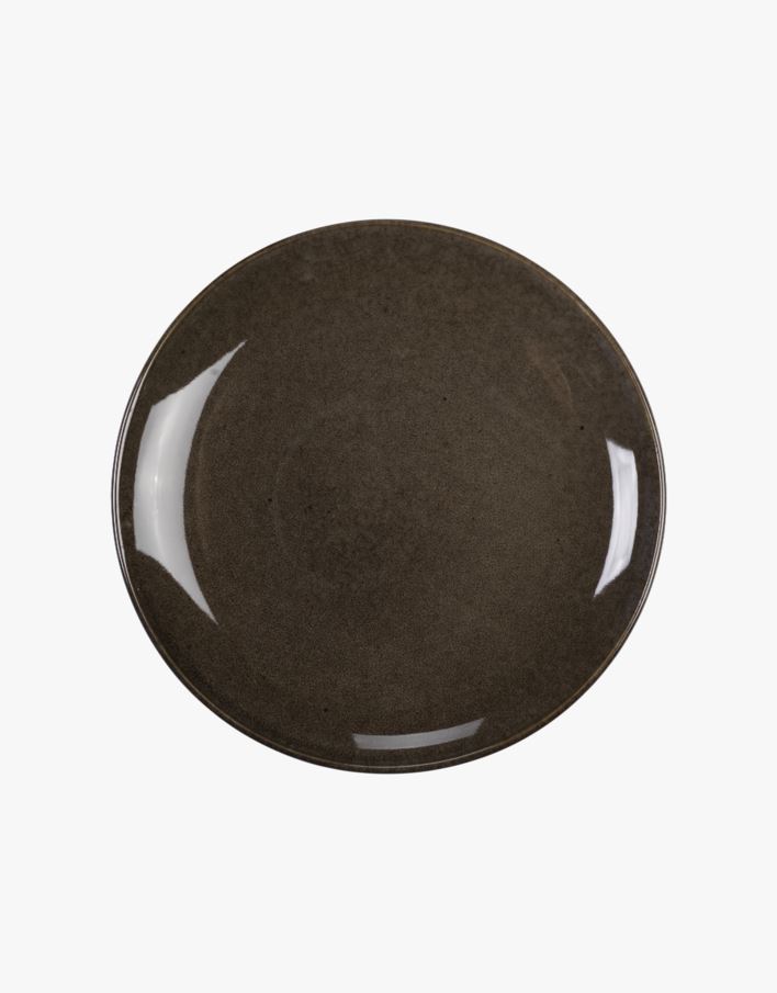 Frokosttallerken brun - ø 20 cm brun - 1