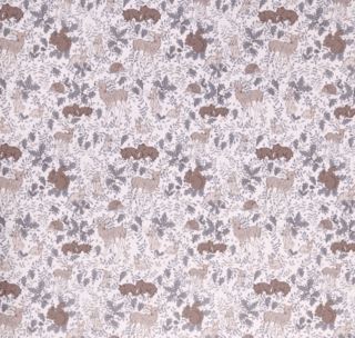 Little Roomies Wooden Animals Tapet Blå 53 cm x10,5 m