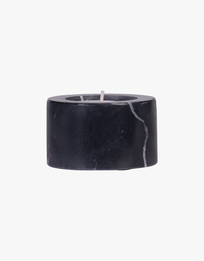 Telysholder svart - 6,5x6,5x4 cm svart - 1