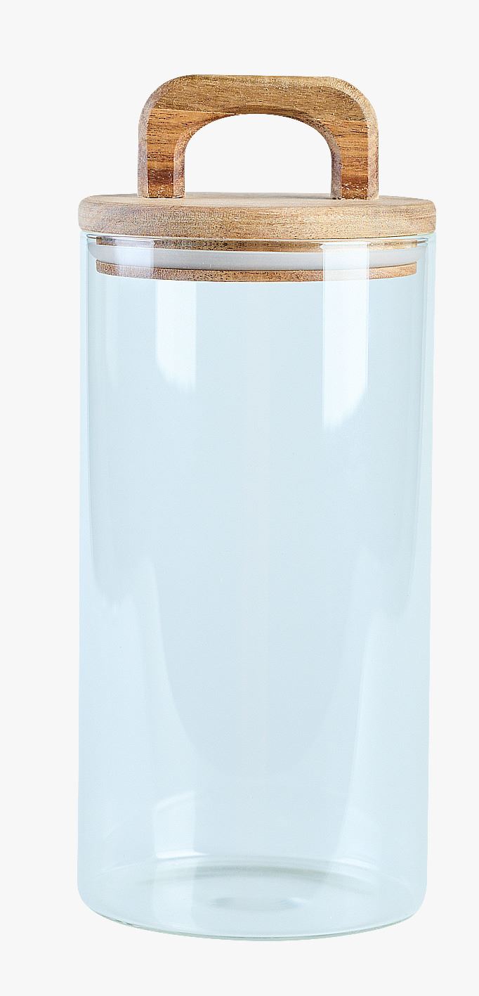 Oppbevaringskrukke transparent - 4