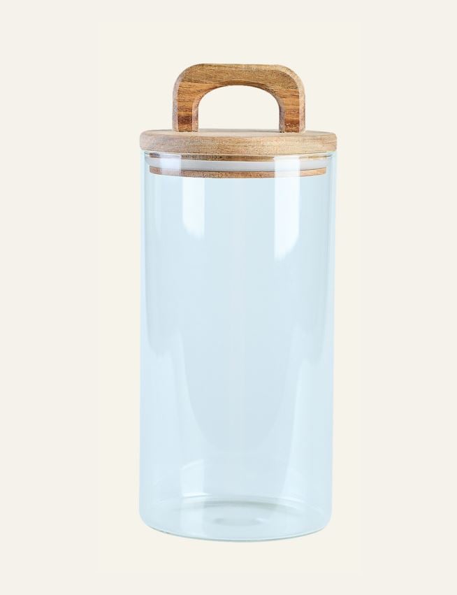 Oppbevaringskrukke transparent - 4