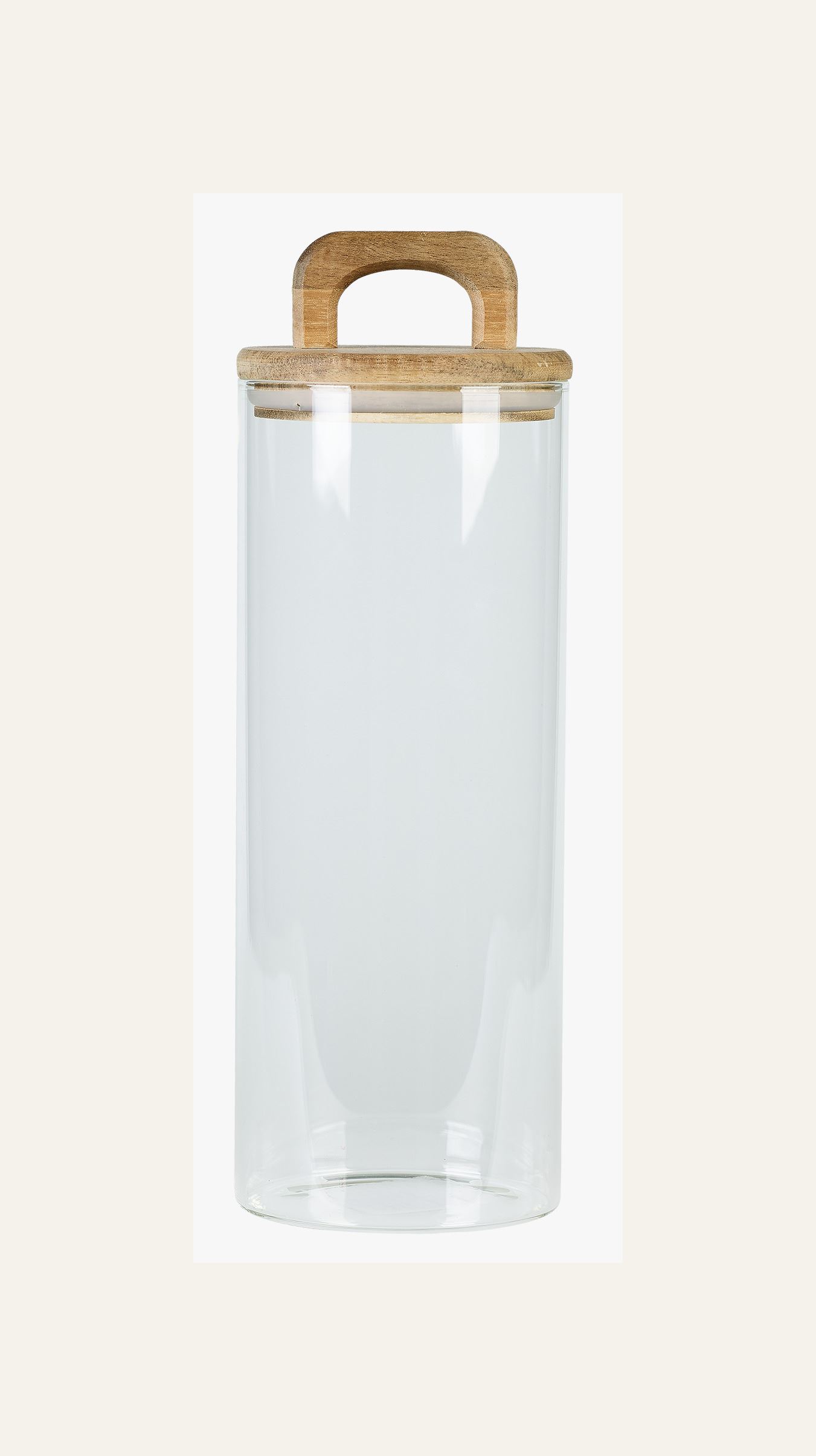 Oppbevaringskrukke transparent - 6