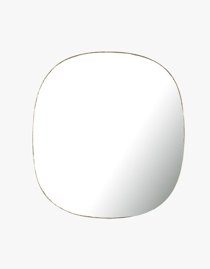 Lito round speil gull  - 54,5x60x0,4 cm gull - 1