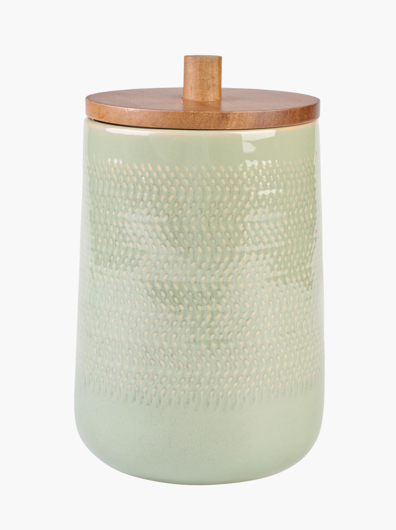 Oppbevaringskrukke grønn - 15x15x23,5 cm grønn - 1