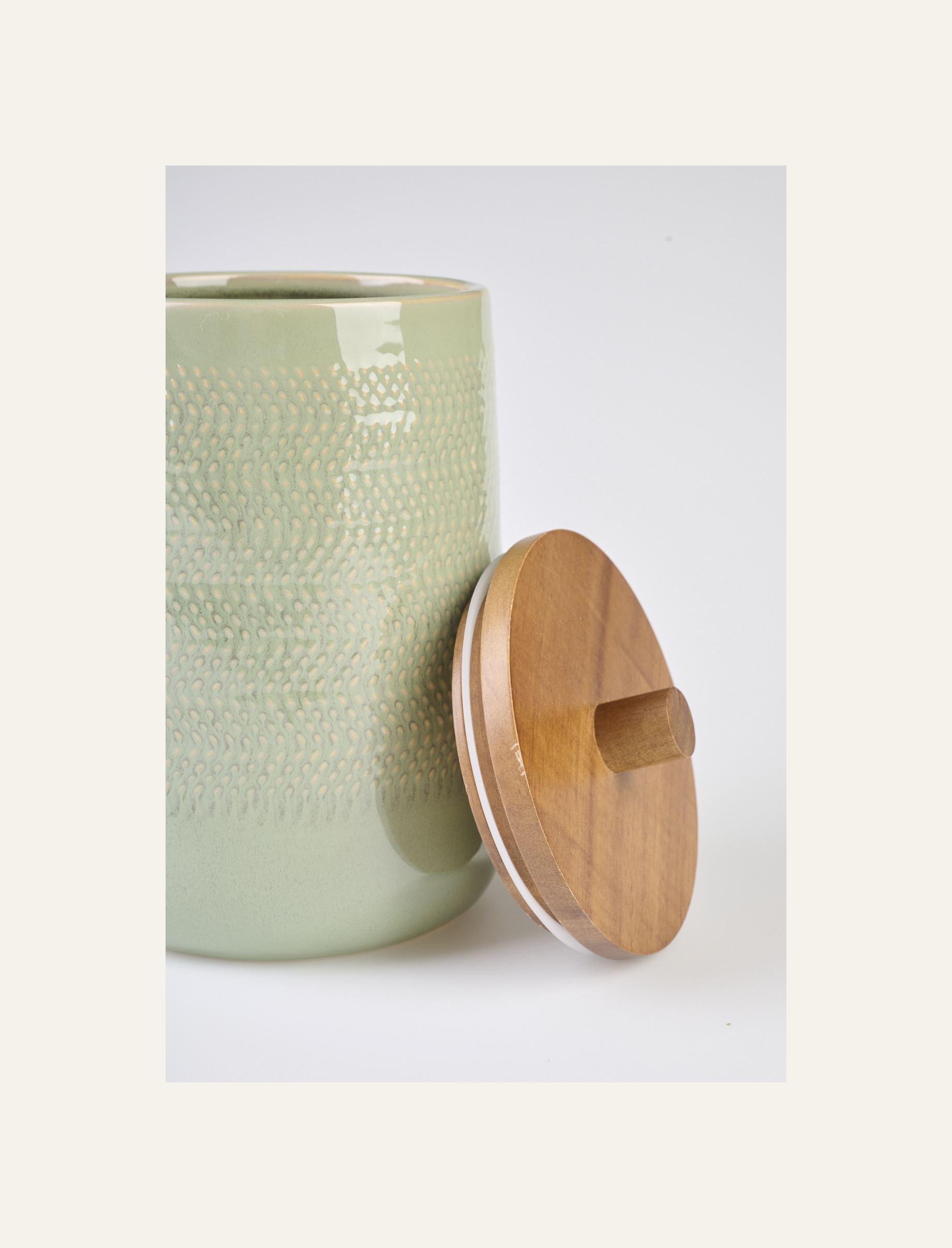 Oppbevaringskrukke grønn - 2