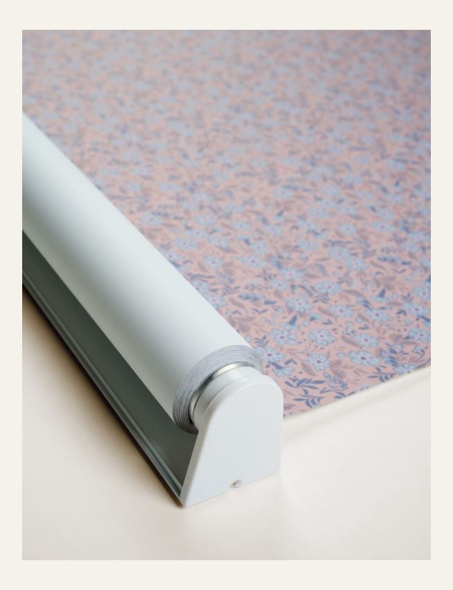 Lystett rullegardin rosa - 2