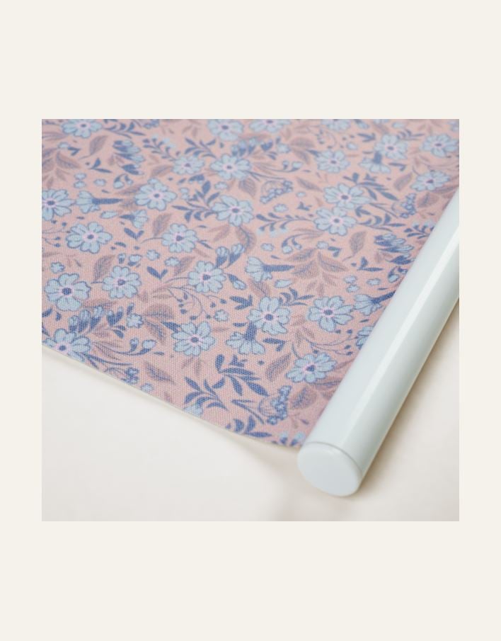 Lystett rullegardin rosa - 3