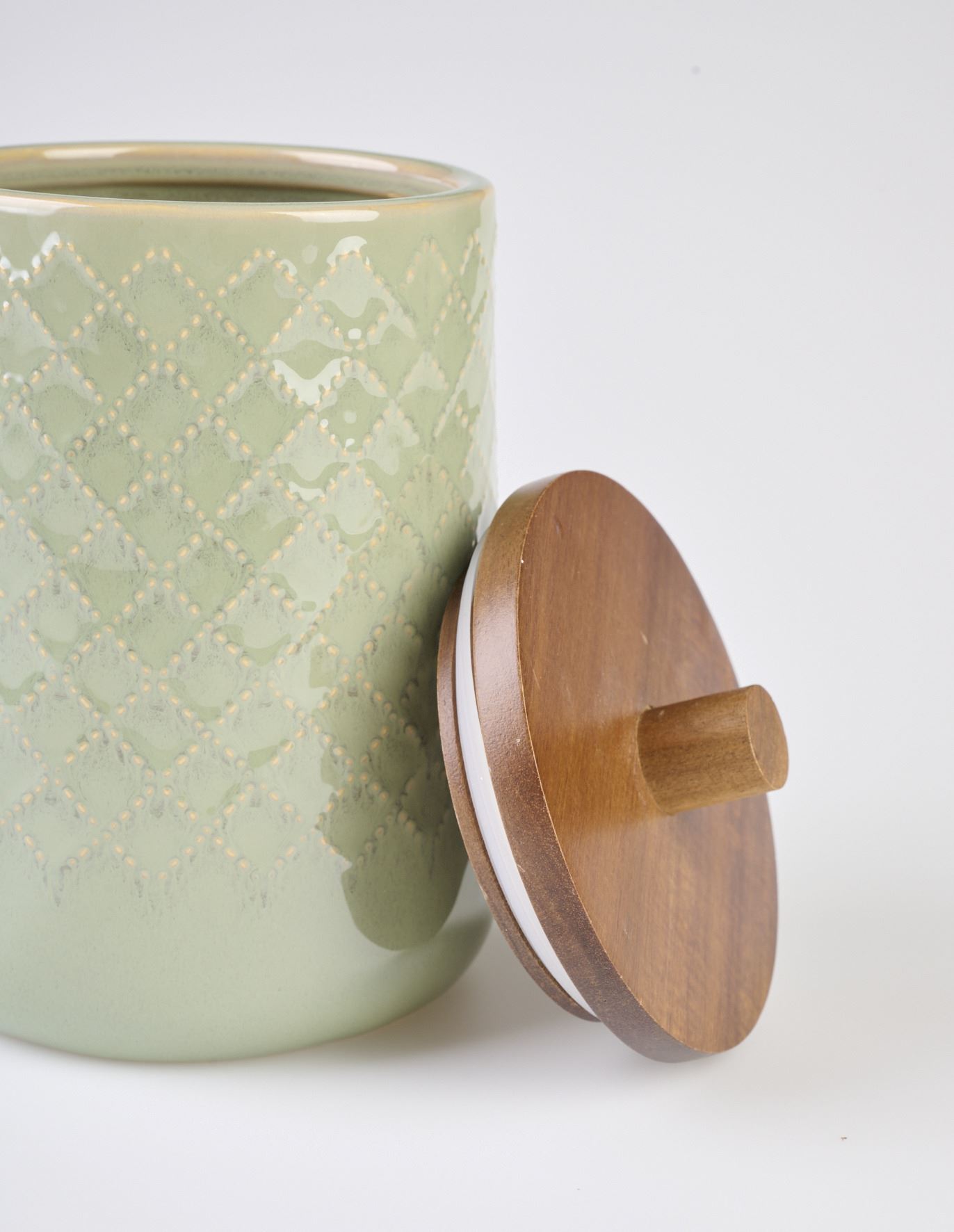 Oppbevaringskrukke grønn - 2